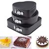 Lot de 3 moules démontables - Fond amovible Secret de Gourmet