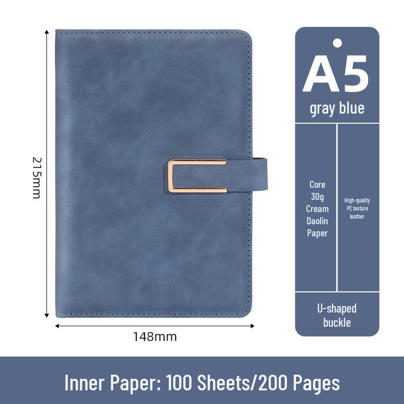 Custom A5 Notebook with Logo - Corporate Meeting Diary & Gift Box Set