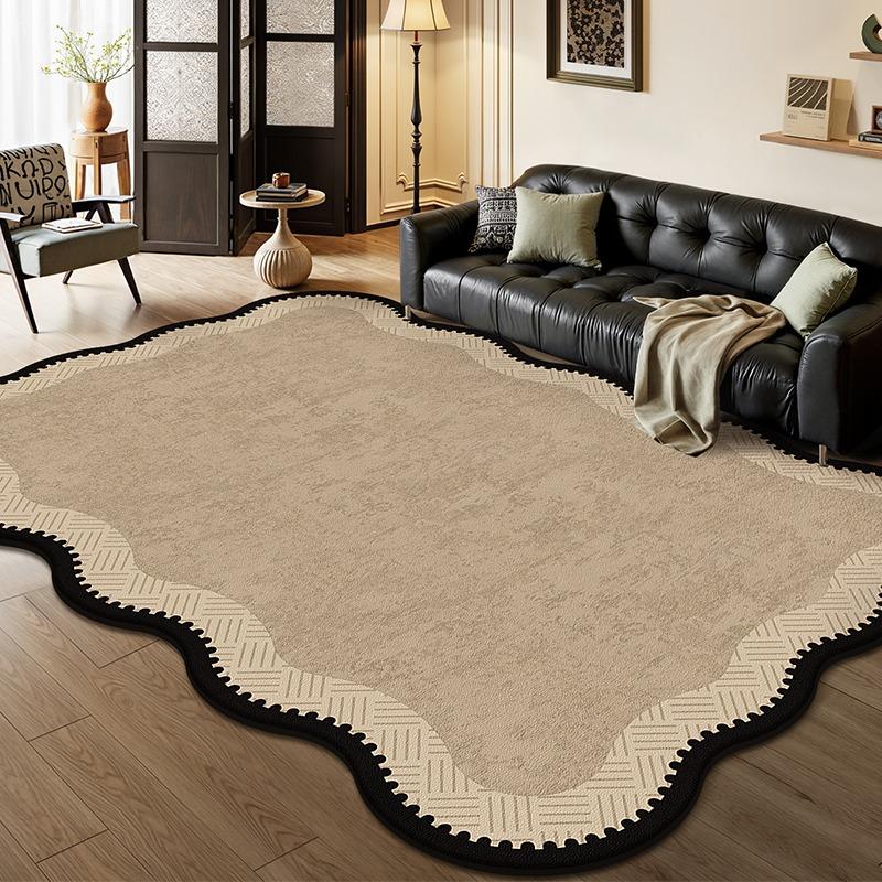 Living Room Carpet Non-Slip Waterproof Dirt-Resistant Floor Mat Irregular Geometric Pattern Rug Large Size Home Decoration Mats