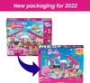 MEGA CONSTRUX Barbie Malibu House Building Blocks Set (Ages 5 and Up) 303 Pieces GWR34 Pink