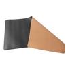 Black Mouse Pad Double Sided Waterproof Smoothly Leather Mouse Pad 31x16in Large Mouse Pad for