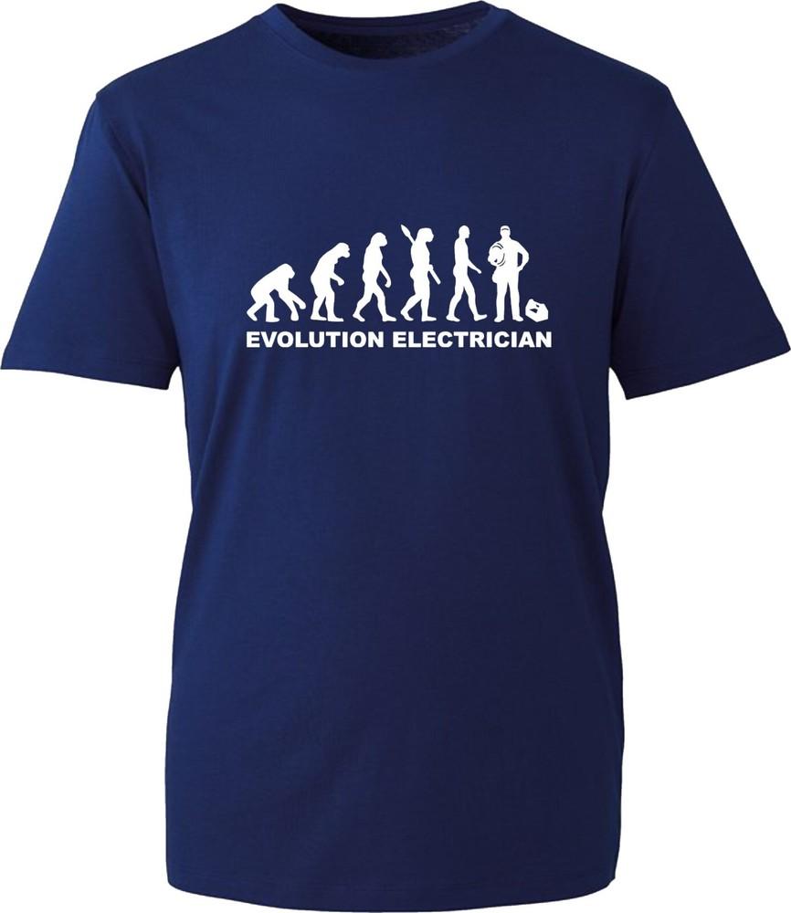Evolution Of Electrician TShirt Huunisex Evolution Electrical Engineer Unisex Top S