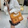 New Cartoon Crossbody Bag, Zootopia Plush Shoulder Bag, Cute and Large Capacity Bag 0176 CLE