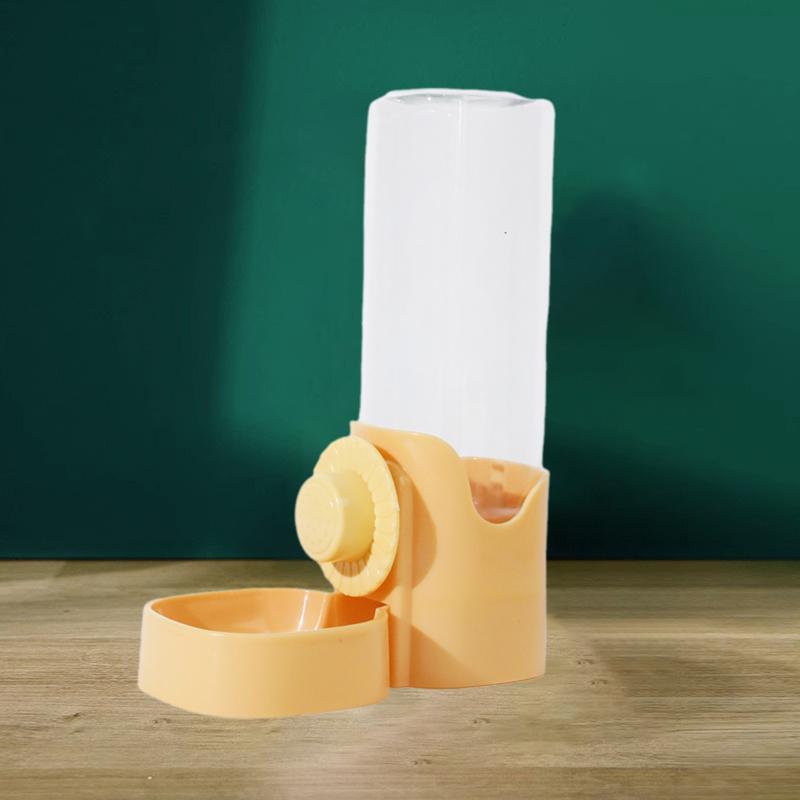 Automatic Pet Feeder Cage Hanging Bowl Water Bottle Food Container Dispenser For Puppy Cats Rabbit Birds Pet Feeding Product