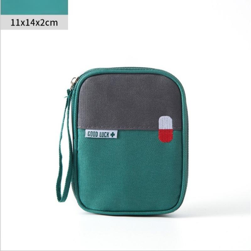 Portable Empty First Aid Kit Medicine Storage Bag Mini Medical Kit Organizer for Travel Sports Pills Management First Aid Bag