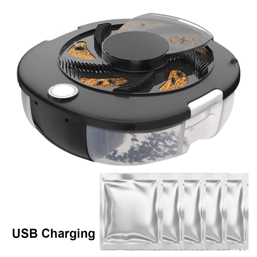 Electric Pest Killer Rechargeable/Plug Insect Pest Catcher Pest Reject Control Repeller Fly Trap Automatic Flycatcher