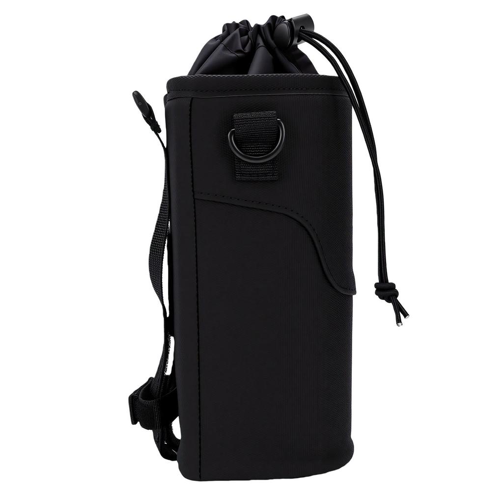 Bike Water Bottle Holder Bag Water Proof Oxford Cloth Bike Cup Holder Bag with Adjustable Shoulder Strap for Cycling