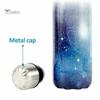 Puntos 500ML Starry Sky/Plating Stainless Steel Insulated Water Bottle Sport Flask Cup