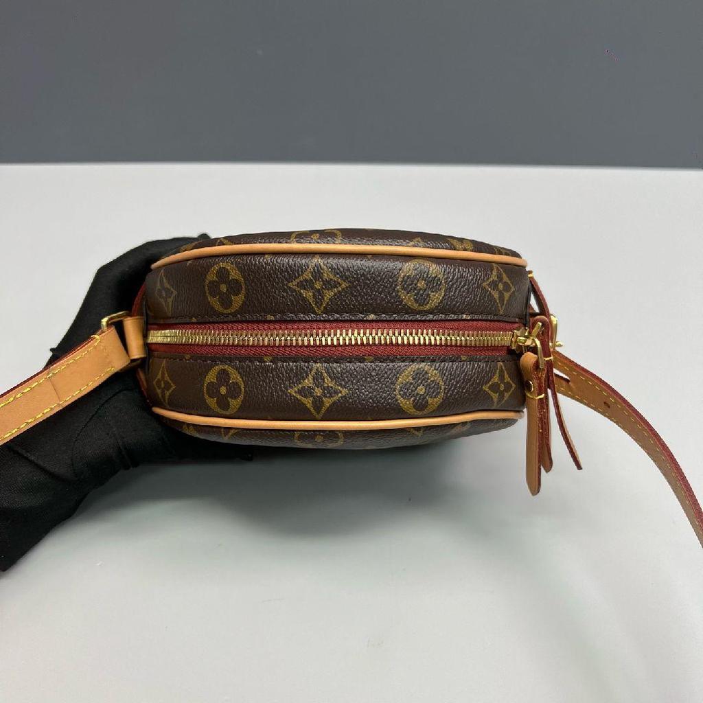 [Pre-Owned] Boite Chapeau Souple PM Classic Monogram Canvas Leather Shoulder Bag Small - Very Good #KDY97Y
