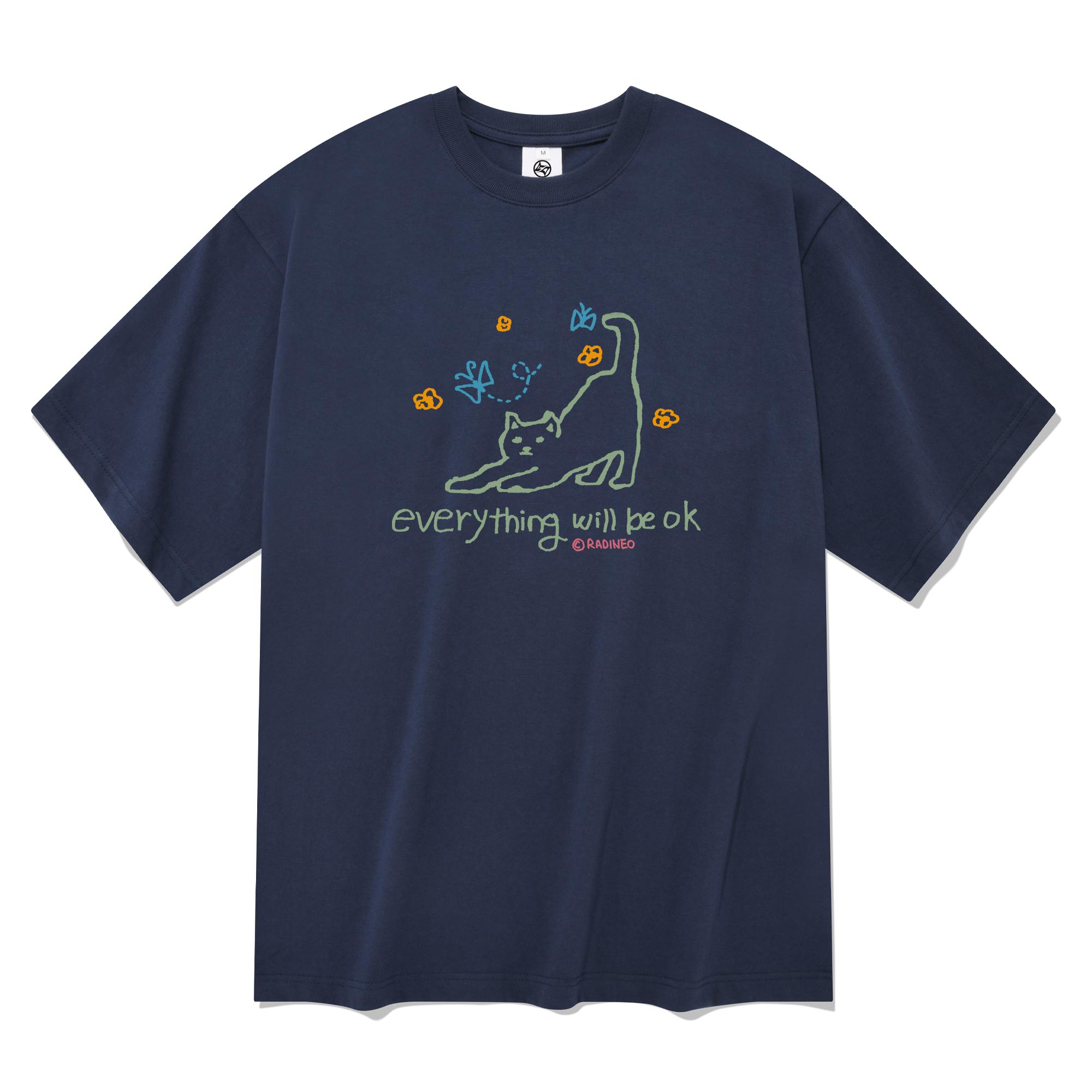 Radineo Ok Short Sleeve T-Shirt Navy Navy (Navy)/S