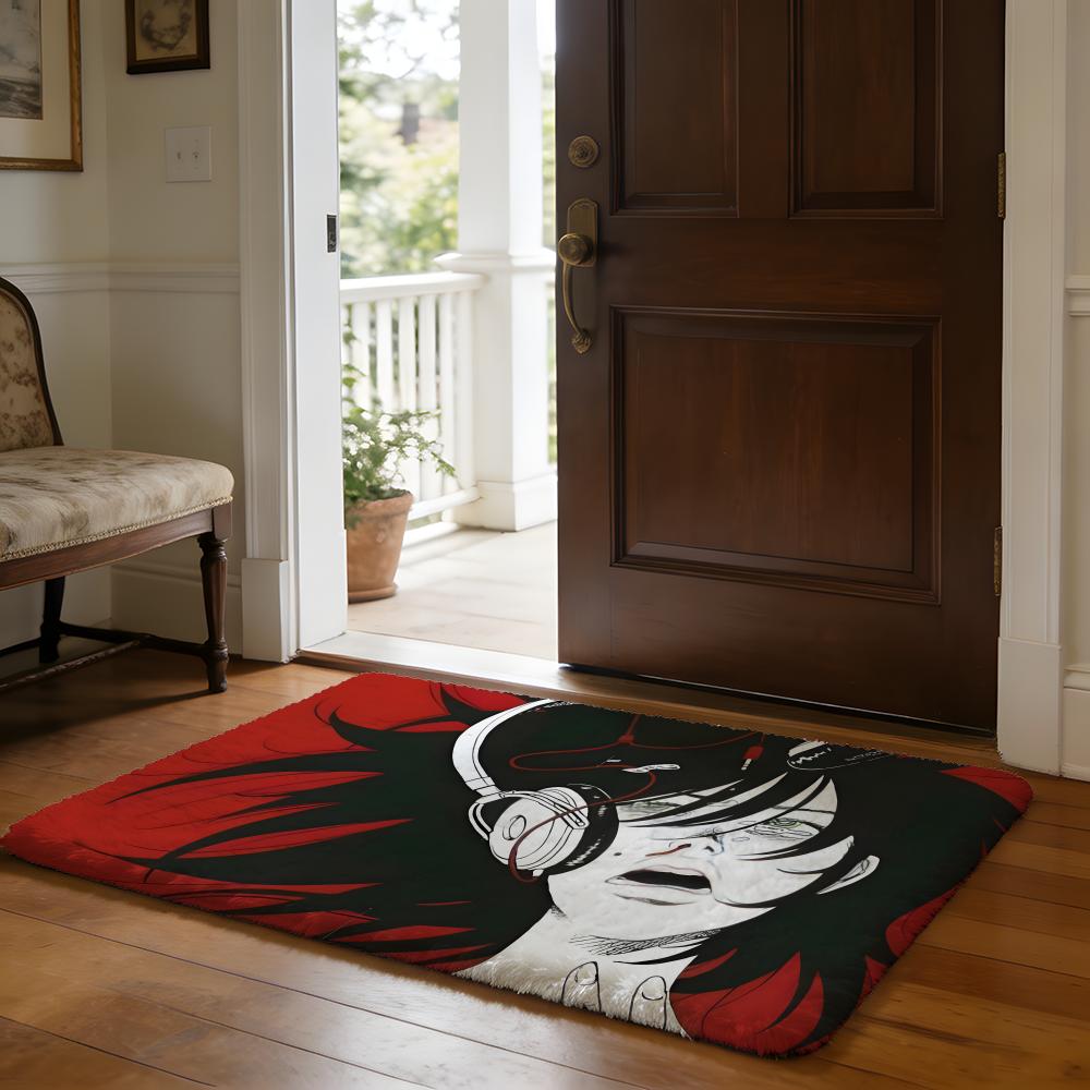 MASS OF THE FERMENTING DREGS Floor Mat Soft Flannel Absorbent Mat Non-Slip Rug Home Bedroom Bathroom