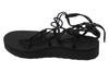 Teva W Midform Infinity Sandals, Womens Black Sandals