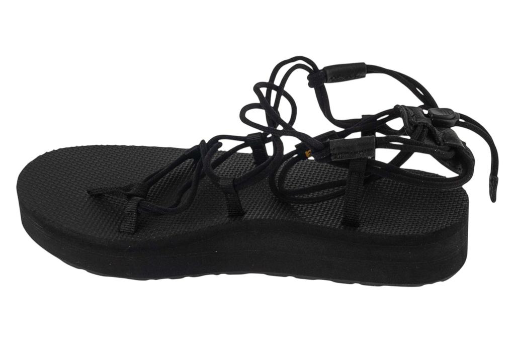 Teva W Midform Infinity Sandals, Womens Black Sandals