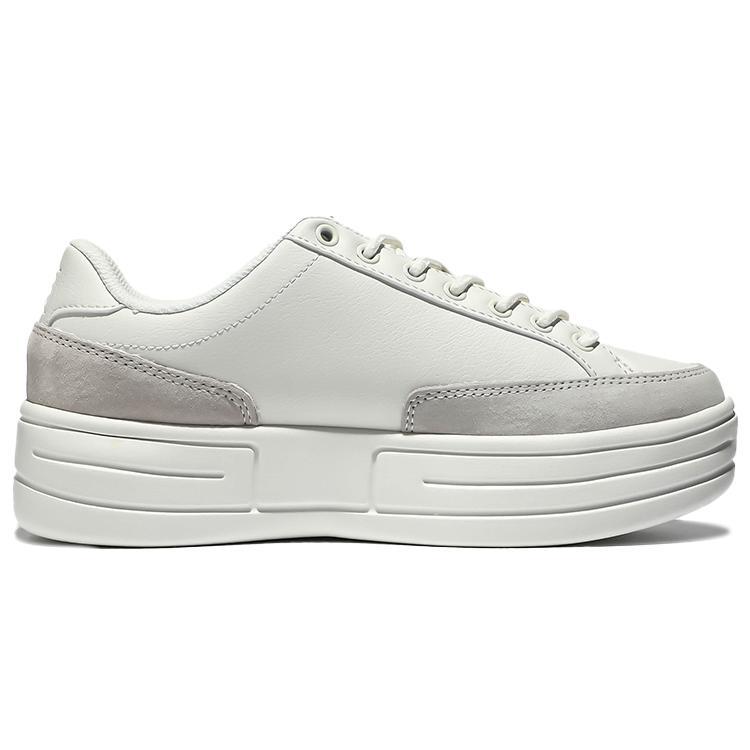FILA Funky Tennis Flatform Low Sneakers Beige/White 1TM00622D_920