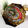 Portuguese Heritage Emblem Folding umbrella Umbrella durable Sun umbrella printing outdoor