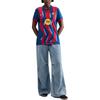 Nike Dri-Fit Color Block Logo Short Sleeve Soccer Jersey Women tops FZ1308-432