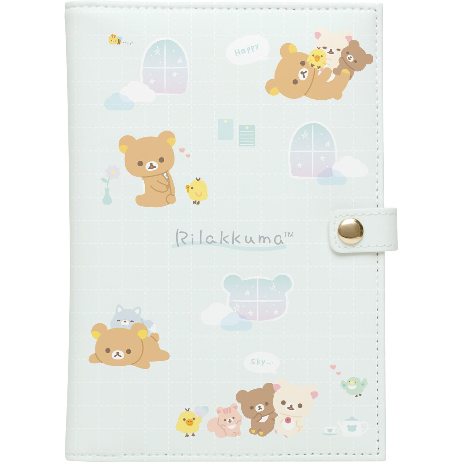

Rilakkuma Футляр для книги лекарств CA43501 x x San-X В17.5 Ш12.5 Г0.5см