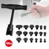 Auto Car Dent Repair Tool Car Paintless Dent Puller Repair Removal Tool Universal Slide Hammer Reverse Hammer Suction Cup Kit