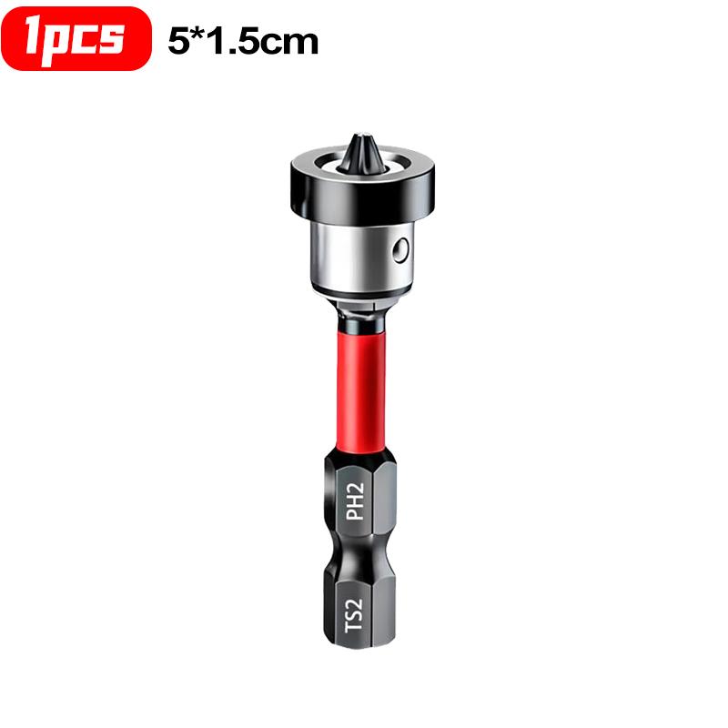 

Steel Magnetic Positioning Screwdriver Bits Hex Shank Drywall Screw Bits Plasterboard Locating Batch Head Power Drilling Tools
