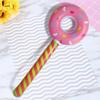 Inflatable Toy Lovely Portable Convenient Fun Eco-friendly Entertainment PVC Donut Design