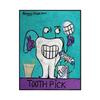Dental Art Tin Painting for Dental Clinics and Home Decor