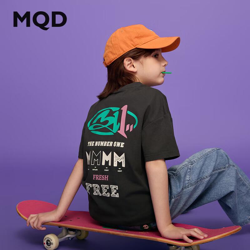 Boy s Letter Print Short Sleeve T-shirt 120