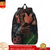 Coralines Cartoon Movies Collage Backpack for Men Women High School Work Daypack Other Mother Eyes Laptop Computer Canvas Bags