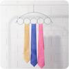 Belt 5 Hole Belt Rack Hanger Shawl Ring Rope Slots Holder Hook Organizer Holder Storage Hanger