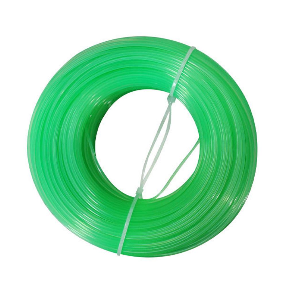 Nylon String Trimmer Line 1.6/2.0/2.4mm Diameter 100m Length Lawn Mower Cutting Wire Cord for Efficient Lawn Mowing