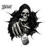 DIY Halloween Scene Props Grim Reaper Skull Static Window Clings Self-Adhesive Spooky Glass Waterproof PVC Decals Decals Stickers for Bedroom