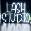 Lash Studio Neon Sign Lashes Room Decor LED Light Business Signs for Lash Lounge, Studio, Beauty Salon, Office Decorations