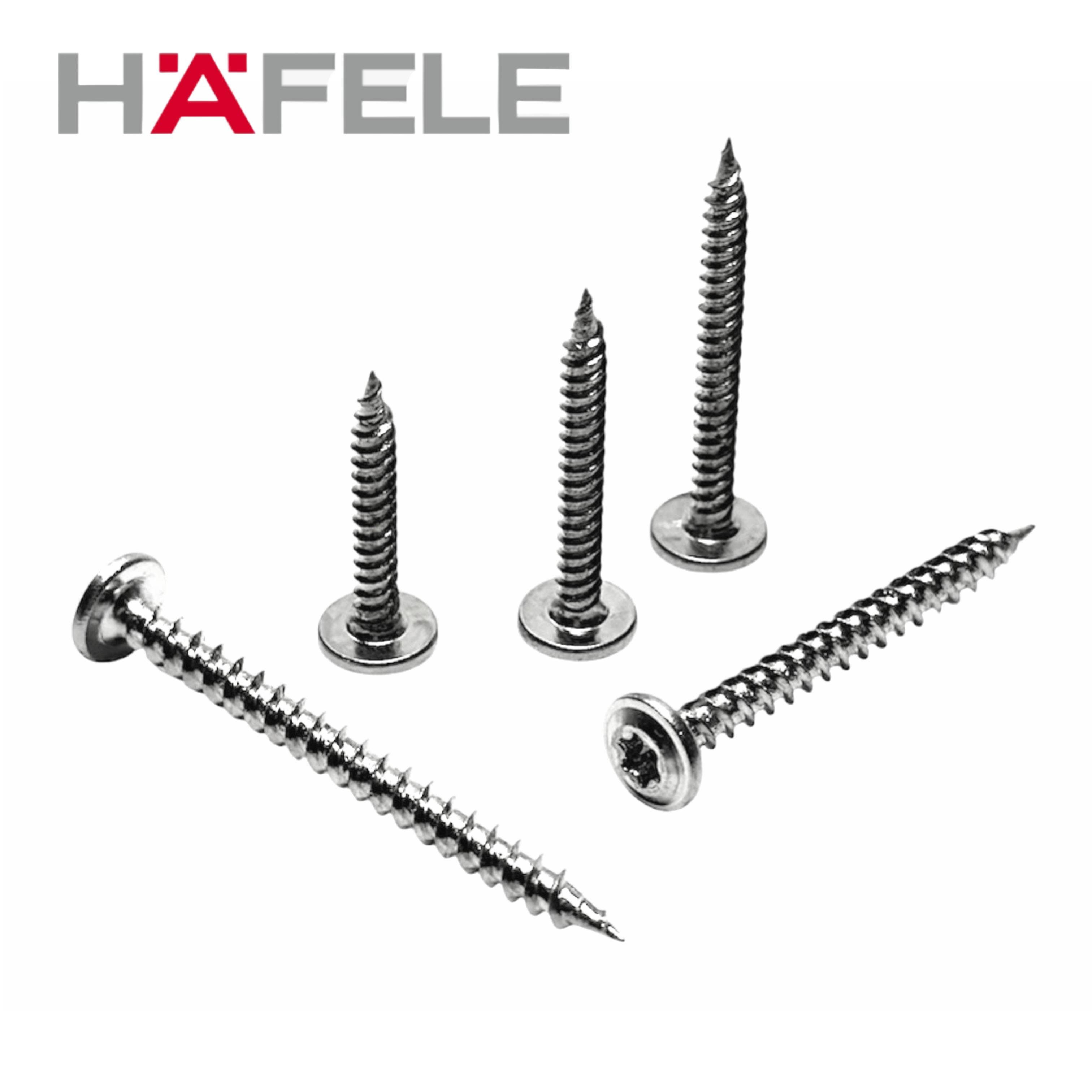 

Torx (Звёздный привод) Саморезы по дереву - Серебристые с плоской головкой, Полная резьба с технологией ttap®, Сделано в Германии компанией Häfele M3.5/M4 100 шт. 3.0x20 (T10)