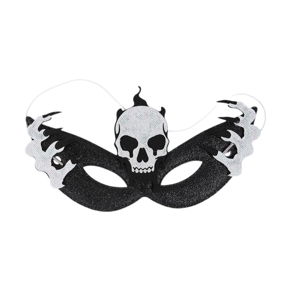 Bat Half-Face Mask Spider Halloween Festival Party Mask Novelty Masquerade Mask Rave Celebration