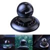 Car Solar Freshener Auto Rotatable Football Strong Alloy Stylish Design Car Air Freshener for Vehicle Decoration Glossy Black