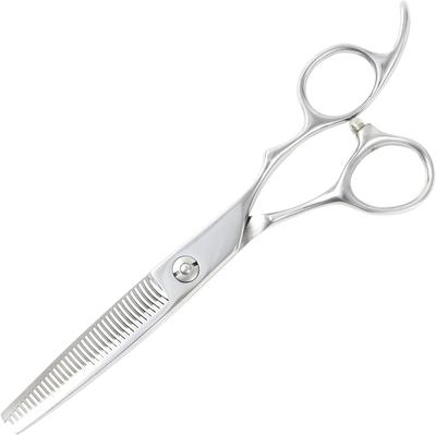 DEEDS Thinning Premium Forged for Haircuts and DP-02 Scissors, 6.0-inch, Finish, 15% Thickness, Hairdressers, Wobble-Free