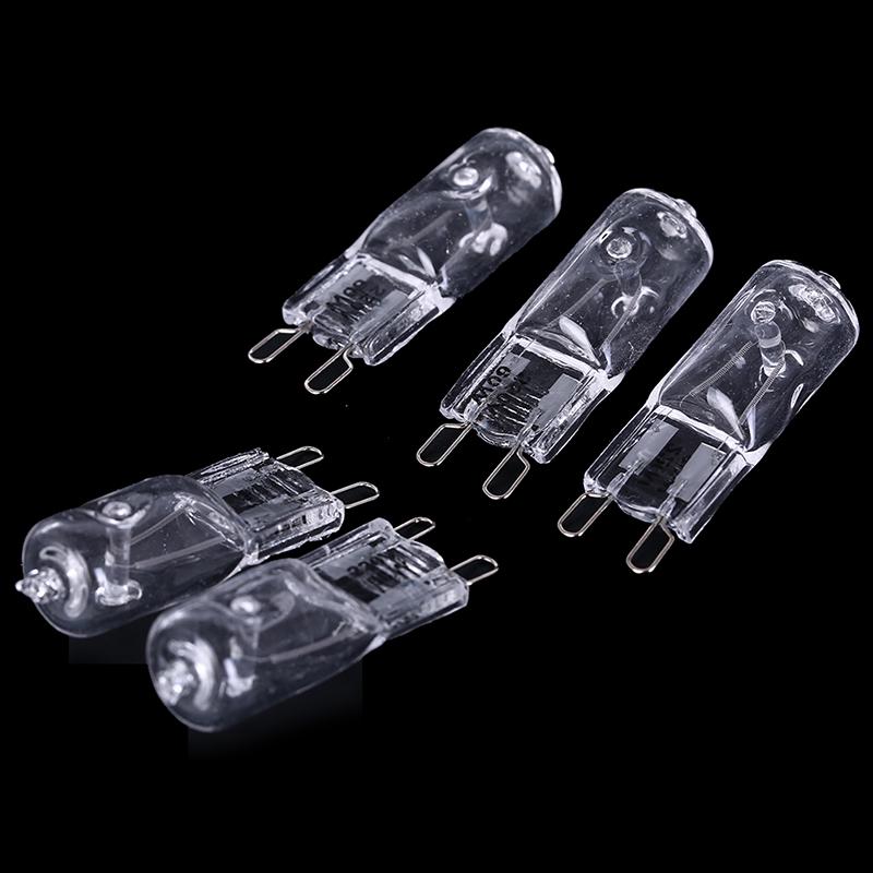 5 ks Halogenová žárovka G9 20/40/60W 220V Teplá bílá Pro nástěnné svítidlo Čiré sklo Každá