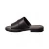 Salvatore Ferragamo Black 3d Logo Rubber Sandal Giuneva
