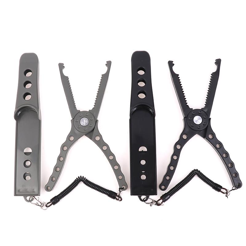 Plastic Fishing Pliers With Grip Hook Removal Tool Durable Catfish Gripper With Non-Slip Handle And Lanyard