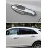 8pcs ABS Chrome Outside 4 Door Handle Bowl Trim  For Cadillac XT5 2016-2021