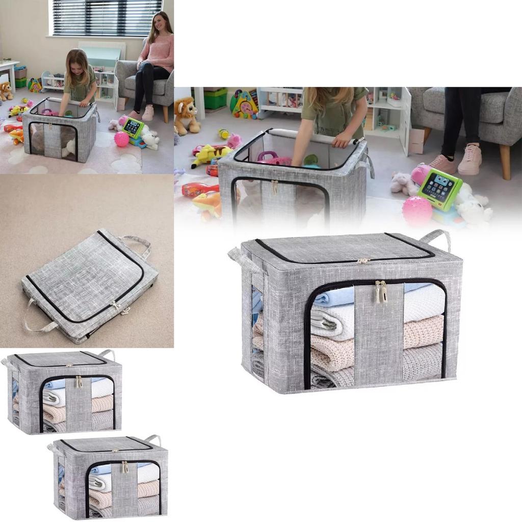 Stilvoller und langlebiger Stoffaufbewahrungskorb für Kleidung, Spielzeug und Haushaltsorganisation