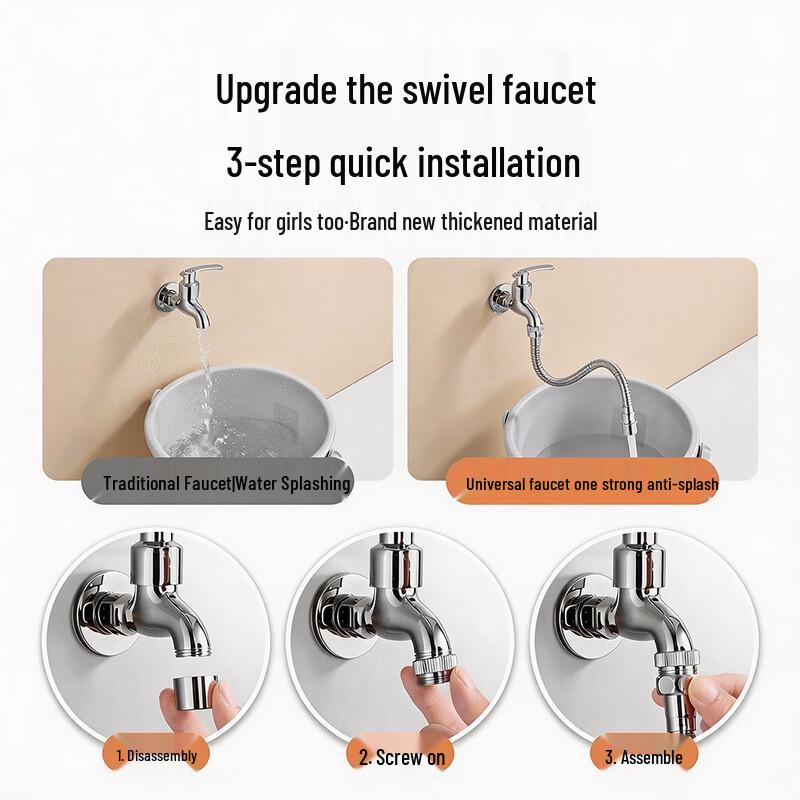 OLEWA Universal Rotatable Faucet Extender