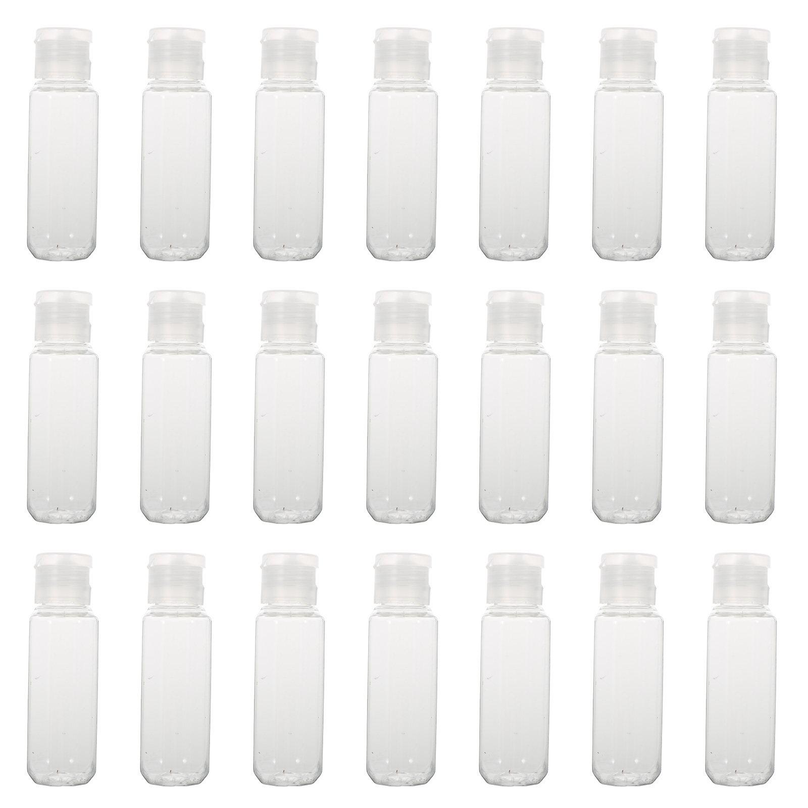 

25Pcs Travel Bottle Multi-Use Clear Pet Hand Lotion Soap Bottle Leakproof Portable Travel Container Pet Soap Dispenser 9x4.5cm