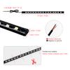 6pcs LED Strip Car Bottom Underglow Light Flexible LED Underbody Light Auto Decorative Ambient Atmosphere Lamp DRL For Car 12V
