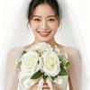 Fiori Artificiali Pre-fatti per Bouquet da Sposa, Bouquet da Matrimonio per Sposa, Bouquet per Damigella d'Onore