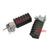 2Pcs Dirt Pit Bike Footrest Foot Rest Pedal Pegs For Yamaha Pw50 Pw80 Y-Zinger