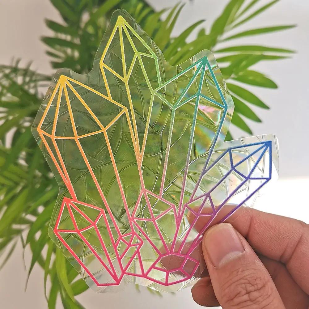 1Pc Sun Catchers Wall Stickers Rainbow Chaser Mirror Sticker DIY Window Decal Bedroom Decoration for Home Decor Light Catcher