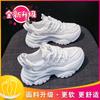 Dad shoes children 2025 spring new autumn and winter white platform versatile casual sports shoes little white women's shoes