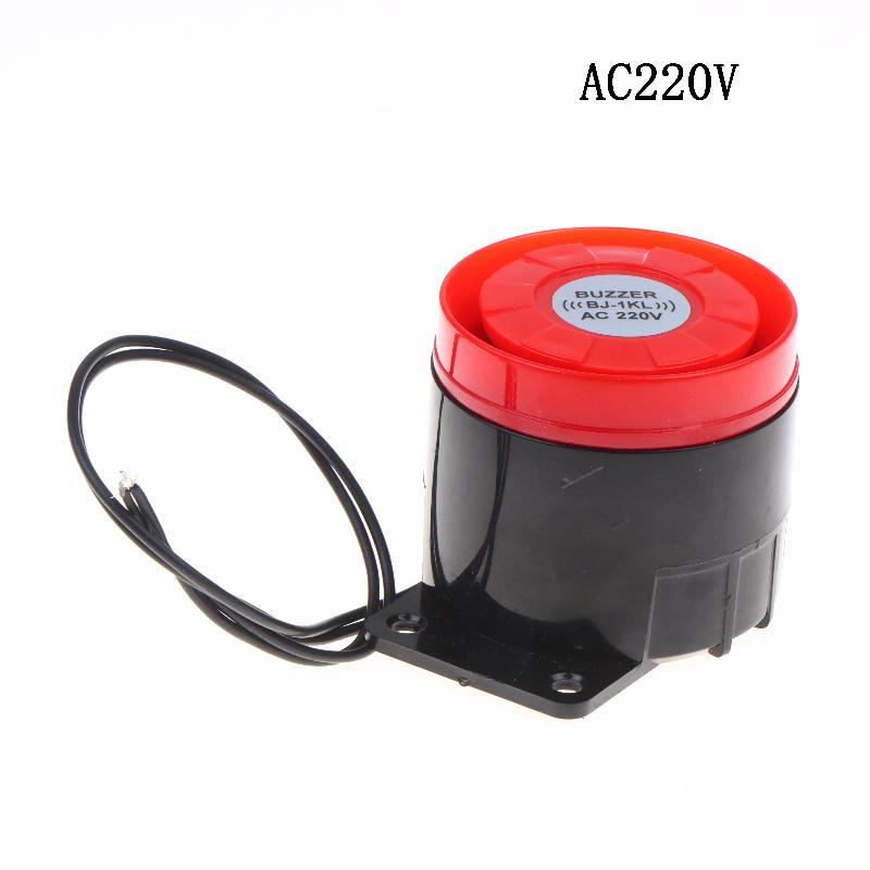1Pcs High Decibel Sound And Light Alarm 12V 24V 220V Buzzer Anti-Theft Audio Electronic Horn Waterproof Dustproof