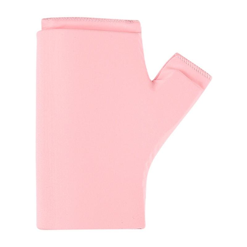 

Elastic Breathable Long Sleeve Wrist Brace Gloves With Adjustable For Computer Users And Sports Recoverys розовый
