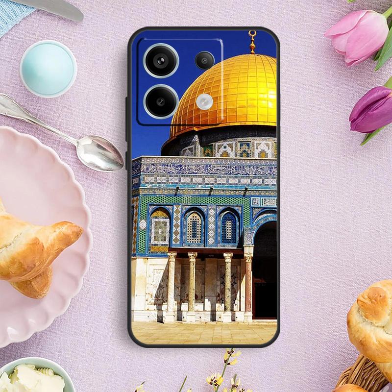 

Jerusalem Building Case For Xiaomi Redmi Note 15 Pro Plus 10 11 12 13 14 Pro Cover For Redmi 14C 15C 12C 10C 13C Redmi Note 10 Pro